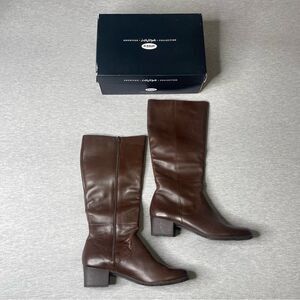 Elites by Walking Cradles Women’s Brown Leather Knee Tall Boots